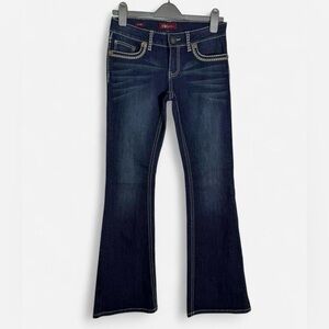 YMI Dark Indigo Flare Jeans